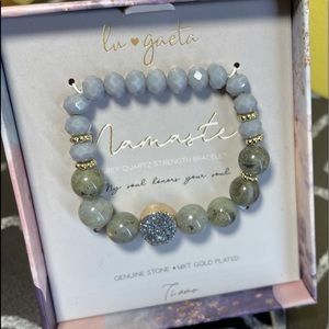 lu gaeta Namaste Bracelet